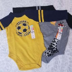 Bundle of Baby Boy Onesies
